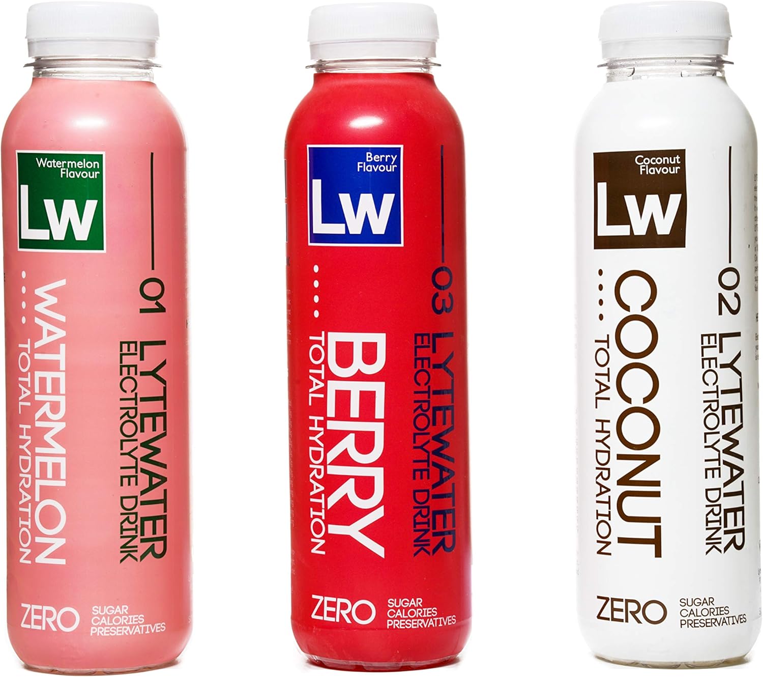 LyteWater Coconut Water Electrolyte Drink with Key Minerals for Optimal