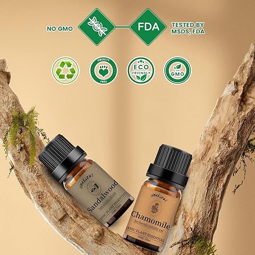 Miniatura 27 de yethious Aceite esencial de vainilla para difusor, aceite esencial de lavanda de vainilla orgánica, aceite de lavanda, aceites de aromaterapia 100%