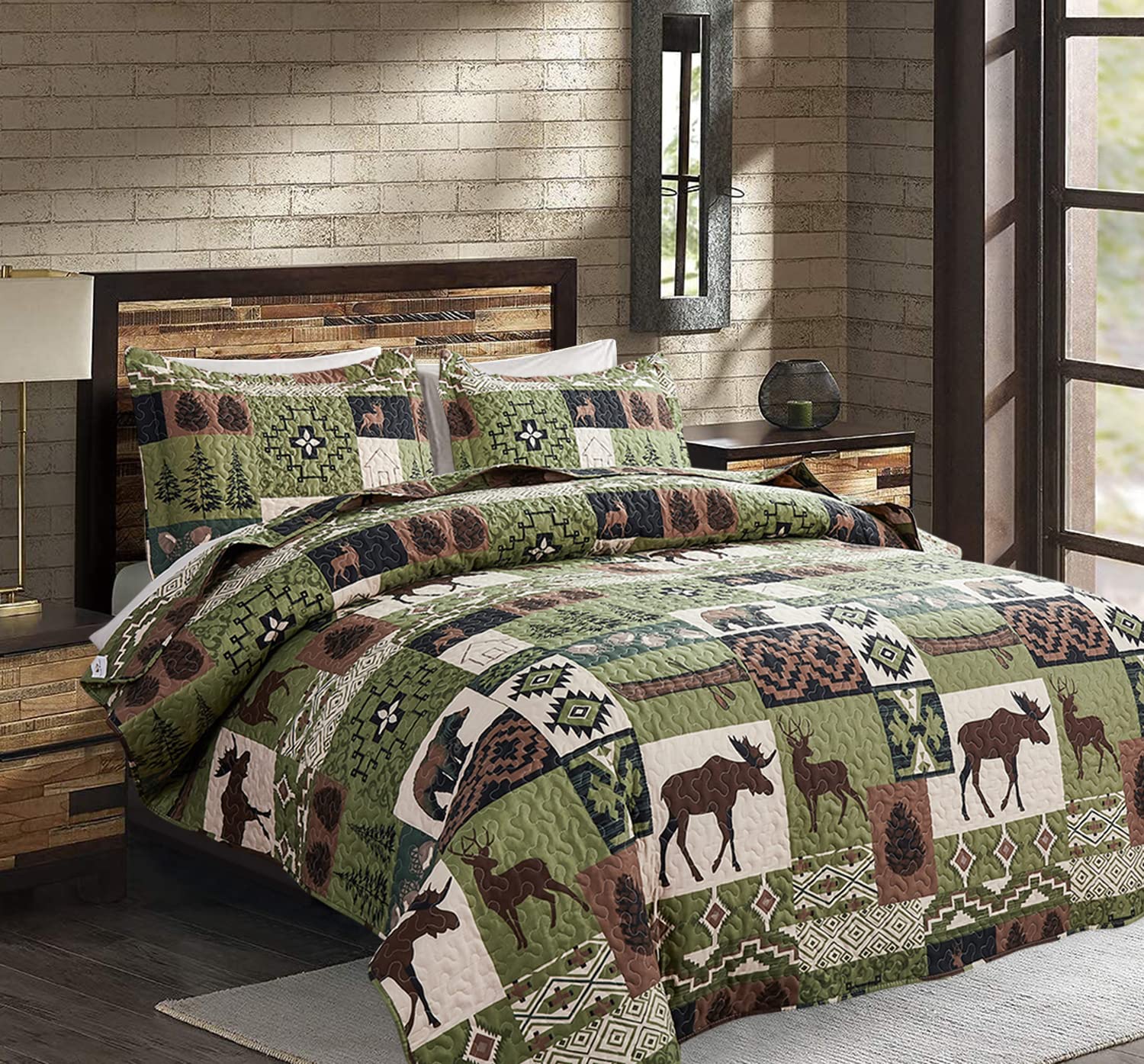 Photo 1 of *USED* Jarson Lodge Bedspread Quilt  twin size