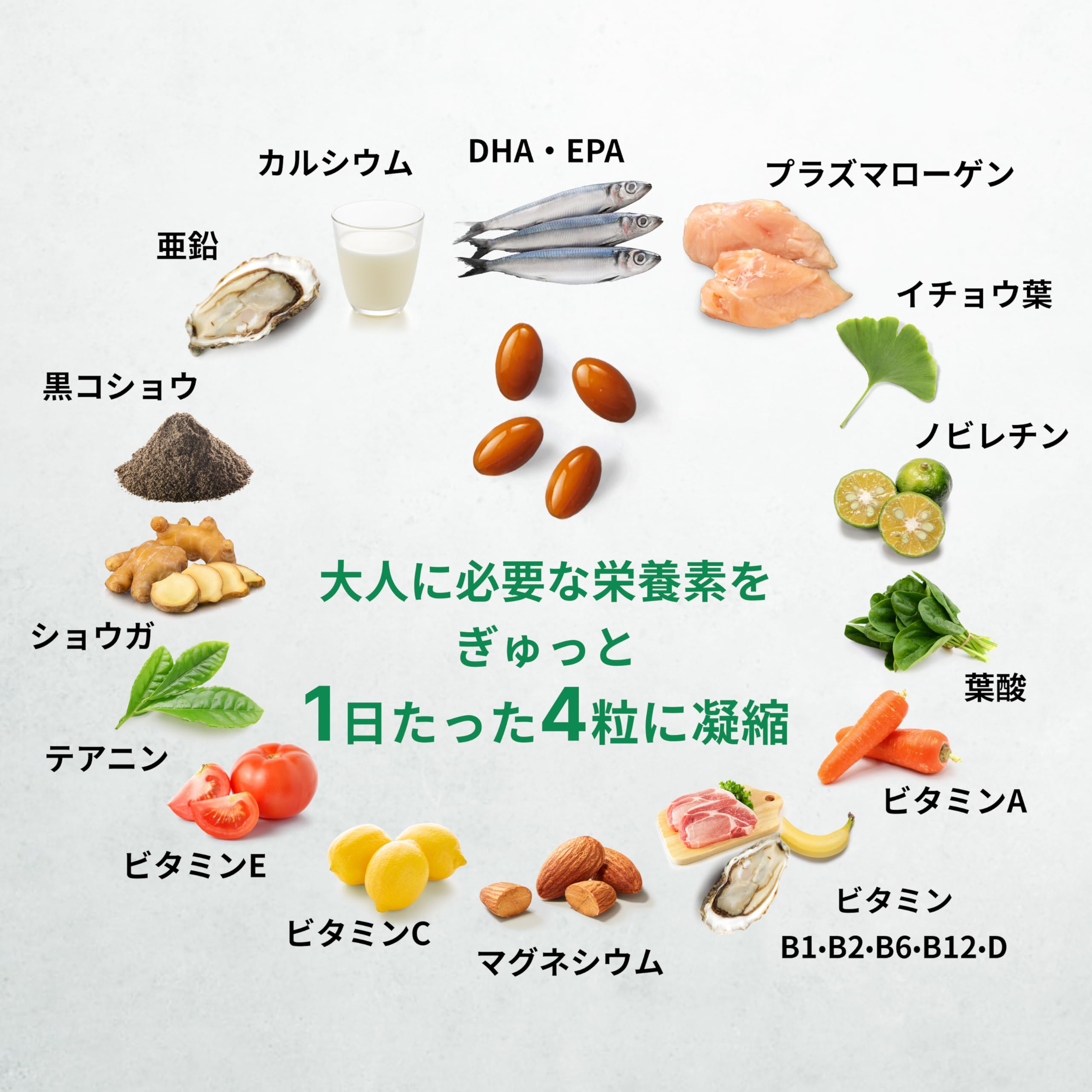 Amazon | 【公式】リメンバ - Rimenba 3袋 - DHA EPA プラズマローゲン