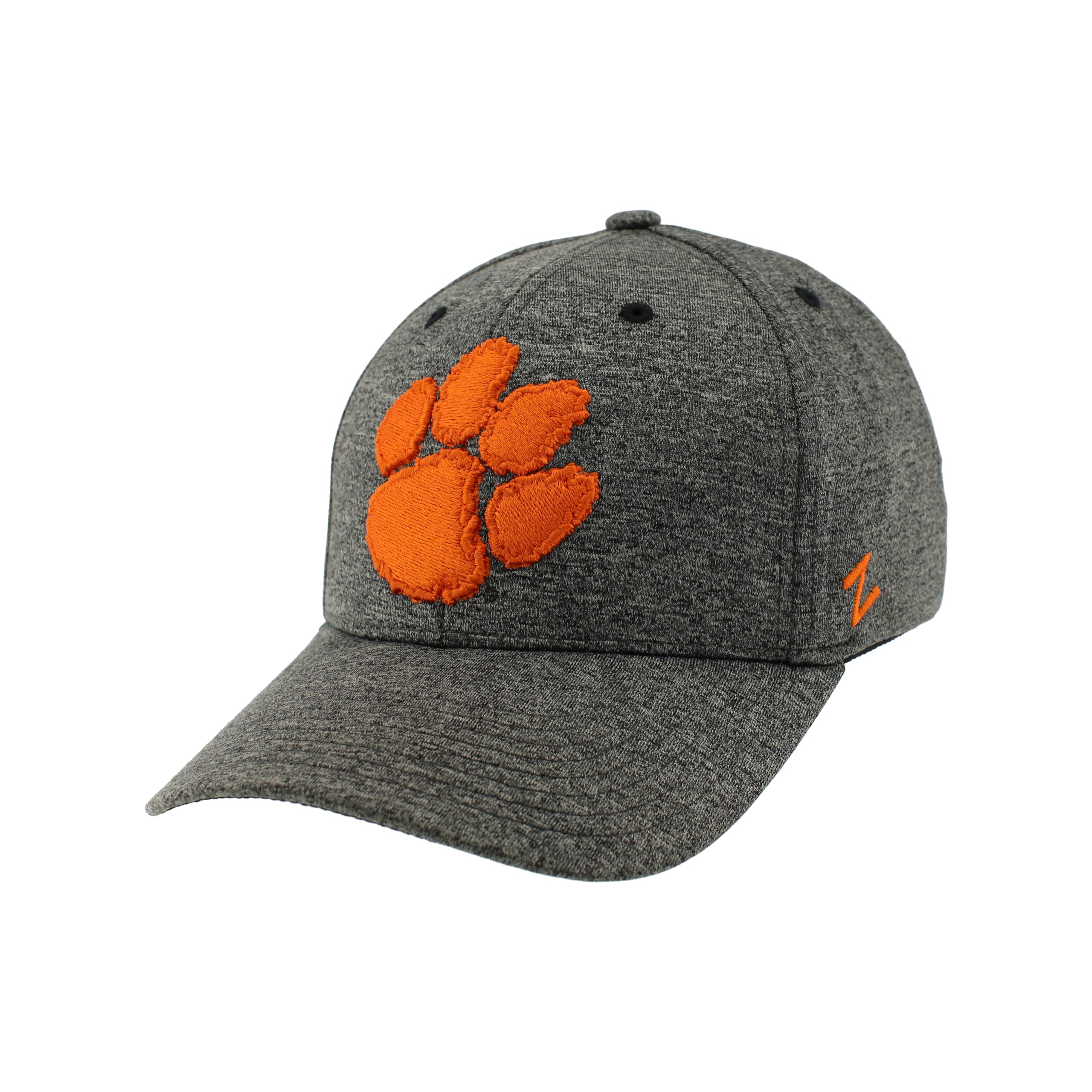 Zhats Men's Heather Gray Ncaa Ncaa Officially Licensed Hat Somber Fog