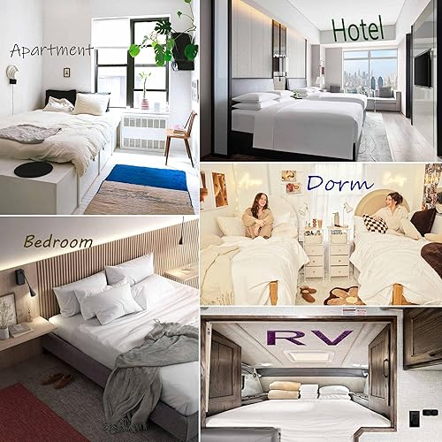 Miniatura 4 de iFaon Juego de 4 almohadas suaves y esponjosas de tamaño estándar para dormir boca abajo, almohada de relleno de microfibra hipoalergénica,