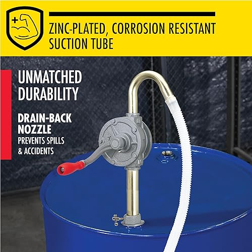 Miniatura 4 de Lumax LX-1318 Bomba de barril giratoria gris