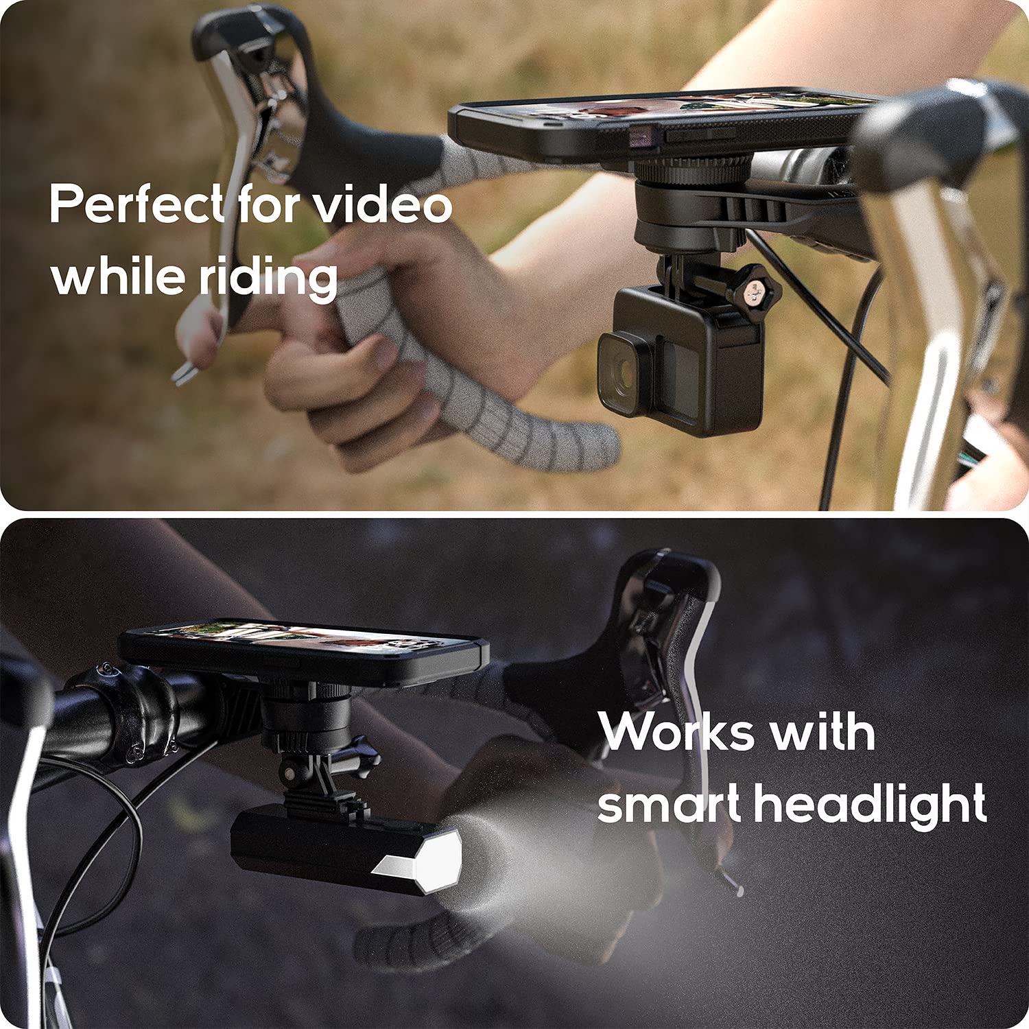 Universele Telefoonmount Voor Fiets TUSITA Twist Lock Out Front Mount - Support De Téléphone Portable Pour Fiets Telefoonhouder