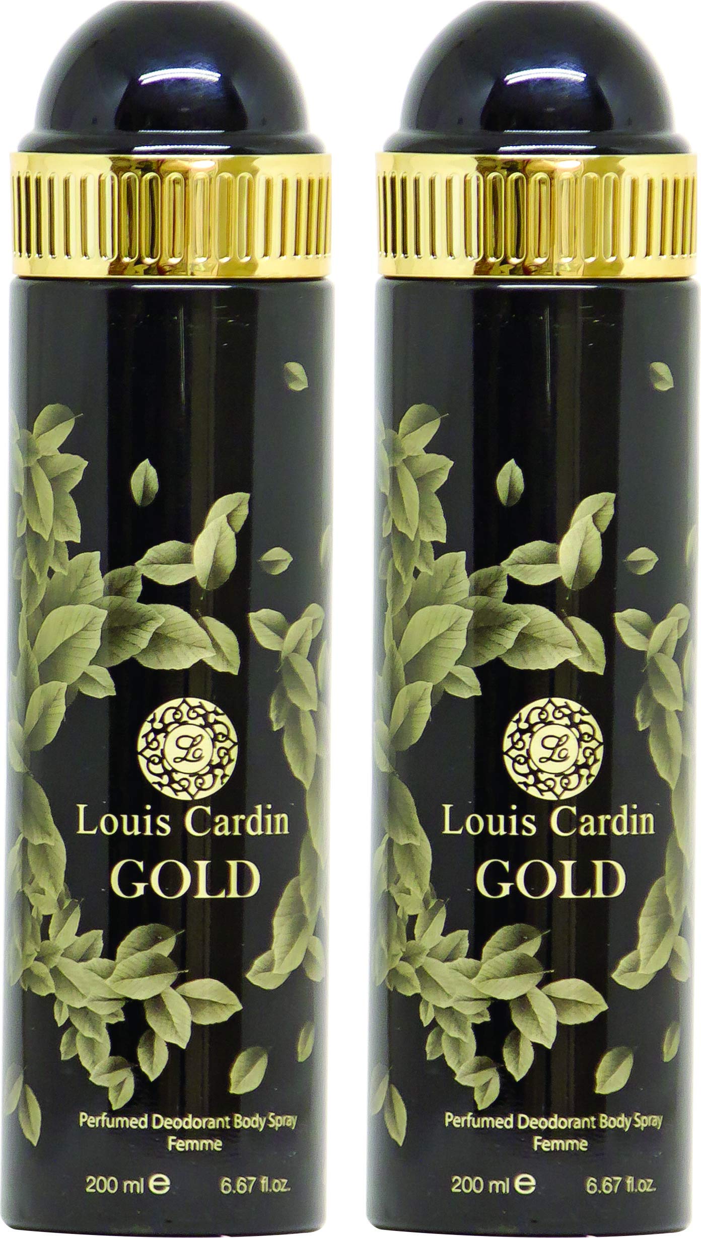Louis Cardin Gold Perfumed Deodorant Spray 200ml