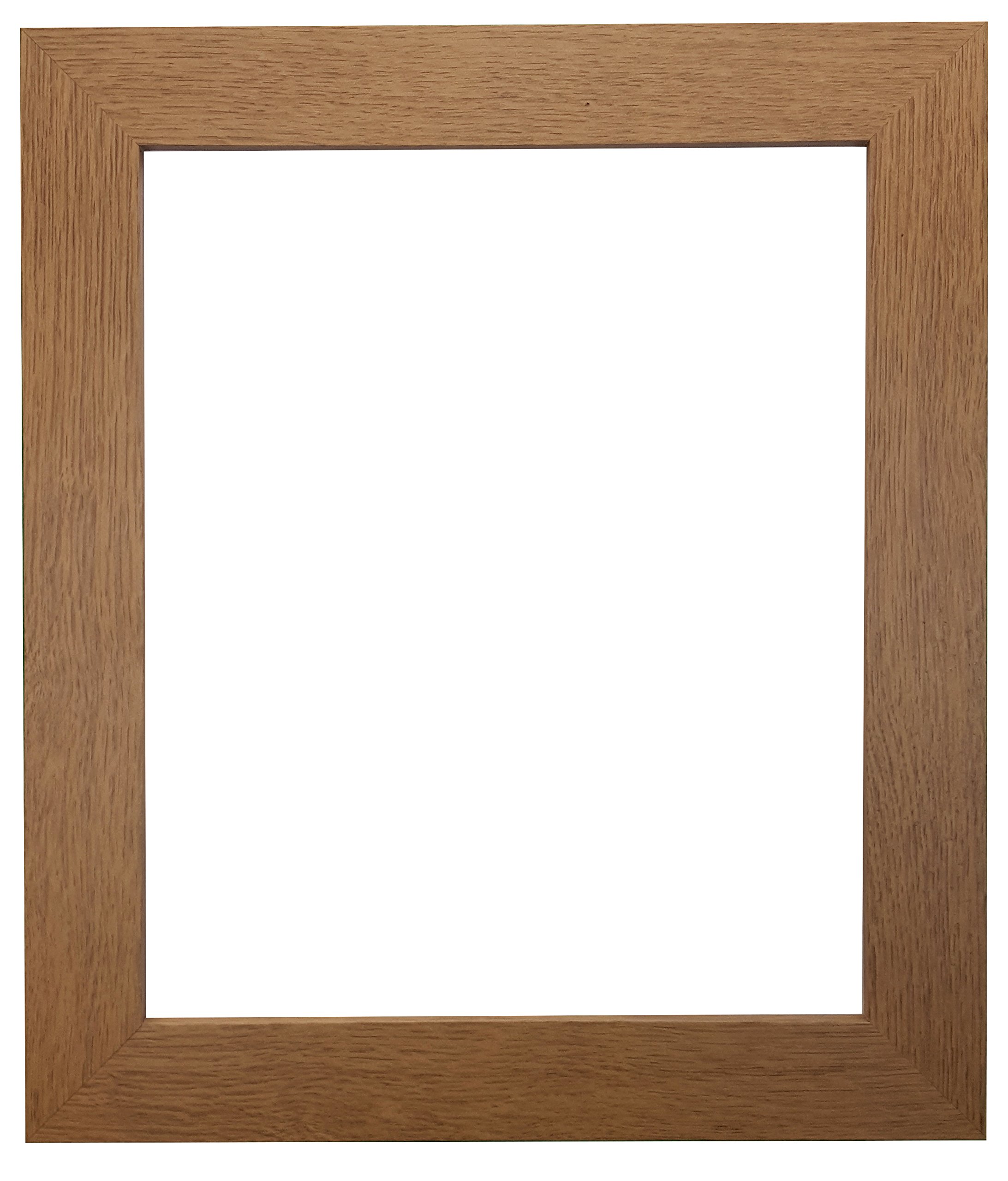 FRAMES BY POST London Picture Photo Frame, Wood, Oak, 12 x 10 Inch