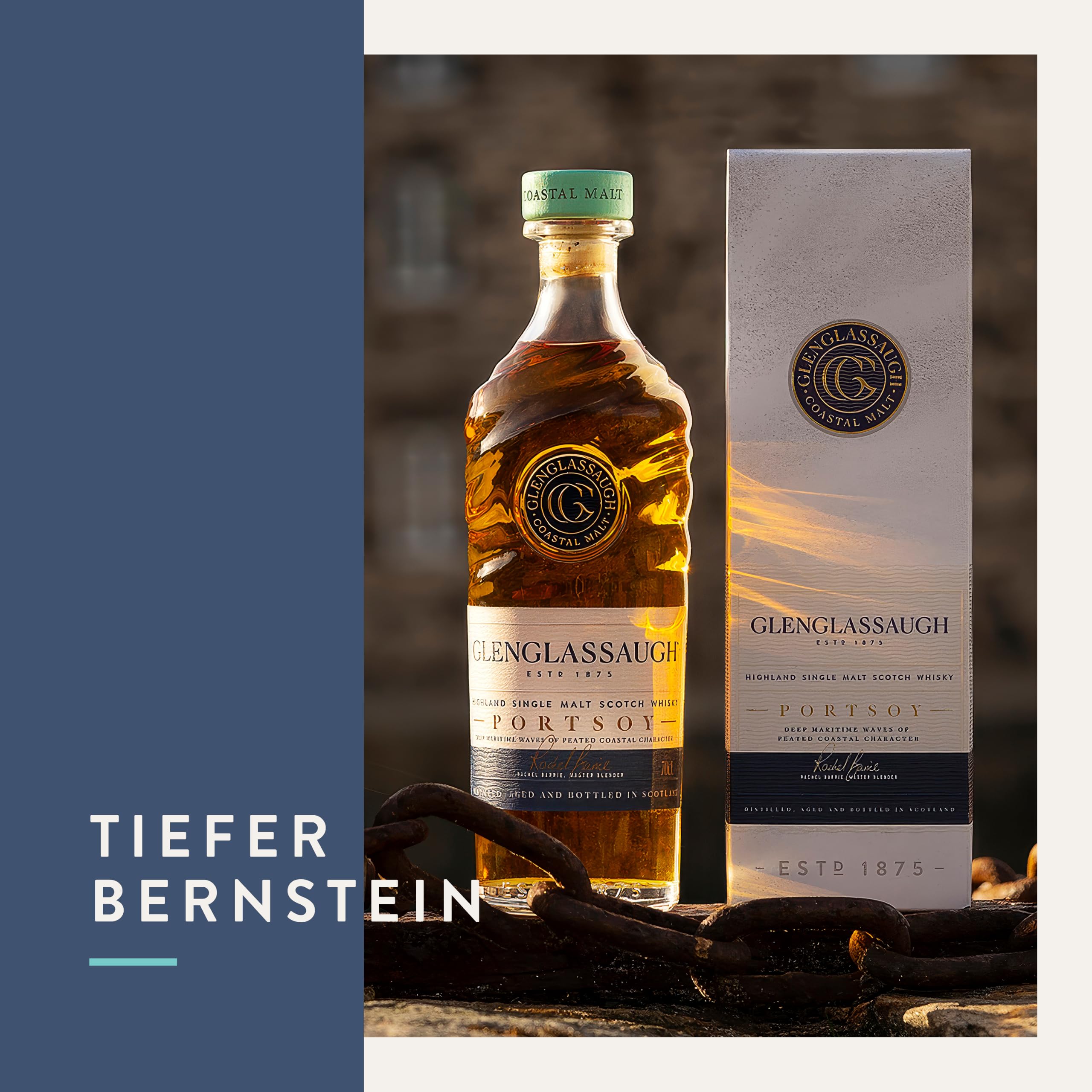 Glenglassaugh 12 Jahre - Premium Single Malt Whisky - Geschenkempfehlung - harmonisch, fruchtig und frisch - 0.7L / 45% Vol.