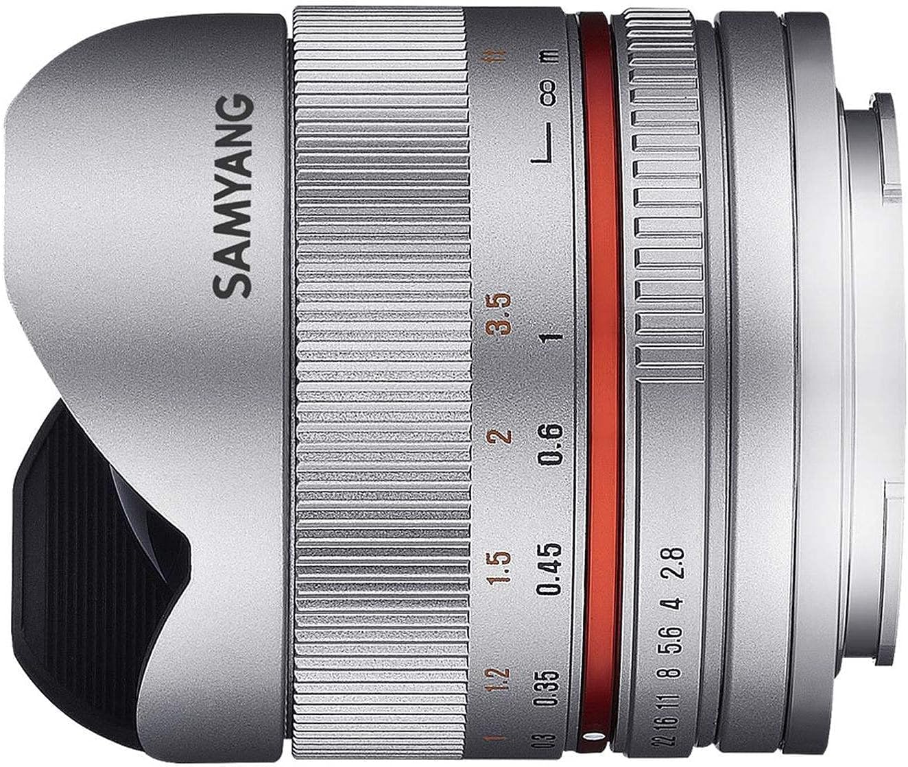 Greatest Product Samyang 8 mm Fisheye F2.8 Manual Focus Lens for Sony E - Silver