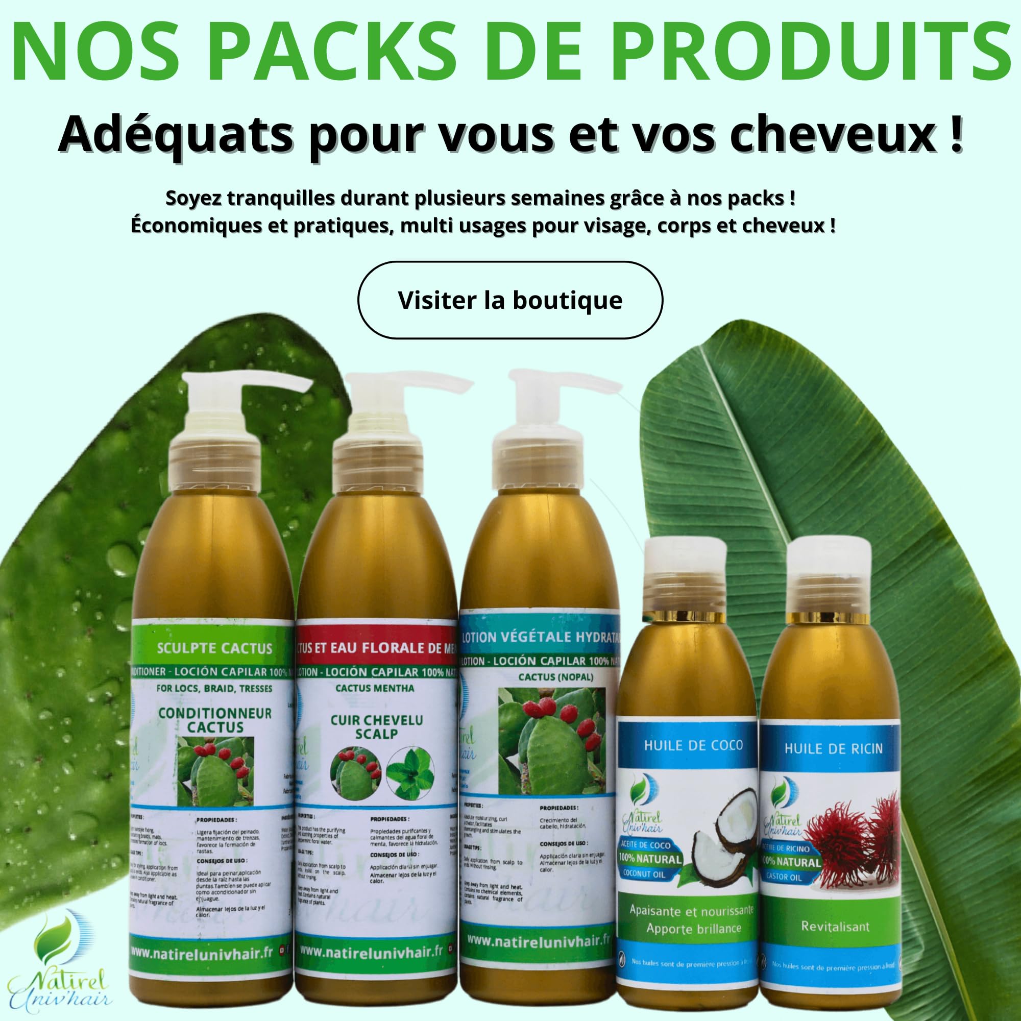 100 % natürliche Lotion auf Basis von Kaktus, Haarserum, feuchtigkeitsspendend, intensive Pflege ohne Ausspülen für trockenes und geschädigtes Haar, Leave-In Styling-Produkte, Behandlungen für das