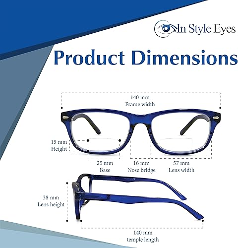 Miniatura 5 de Anteojos Seymore retro bifocales de lectura, Transparente