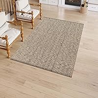 Vista 31 de LEEVAN Alfombra de Pasillo de Cocina Lavable, 2' x 4.3' Alfombras de Baño Bohemias de Algodón Tostado Reversible para Entrada, Alfombra de Pasillo