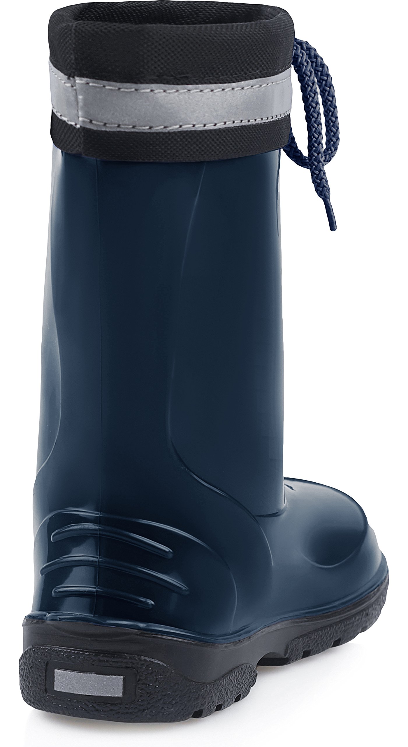 Ladeheid Bottes de Pluie Mixte Enfant Bottes en Caoutchouc Resistantes à l'eau pour Fille et Garçon Chaussures Imperméables LA-972
