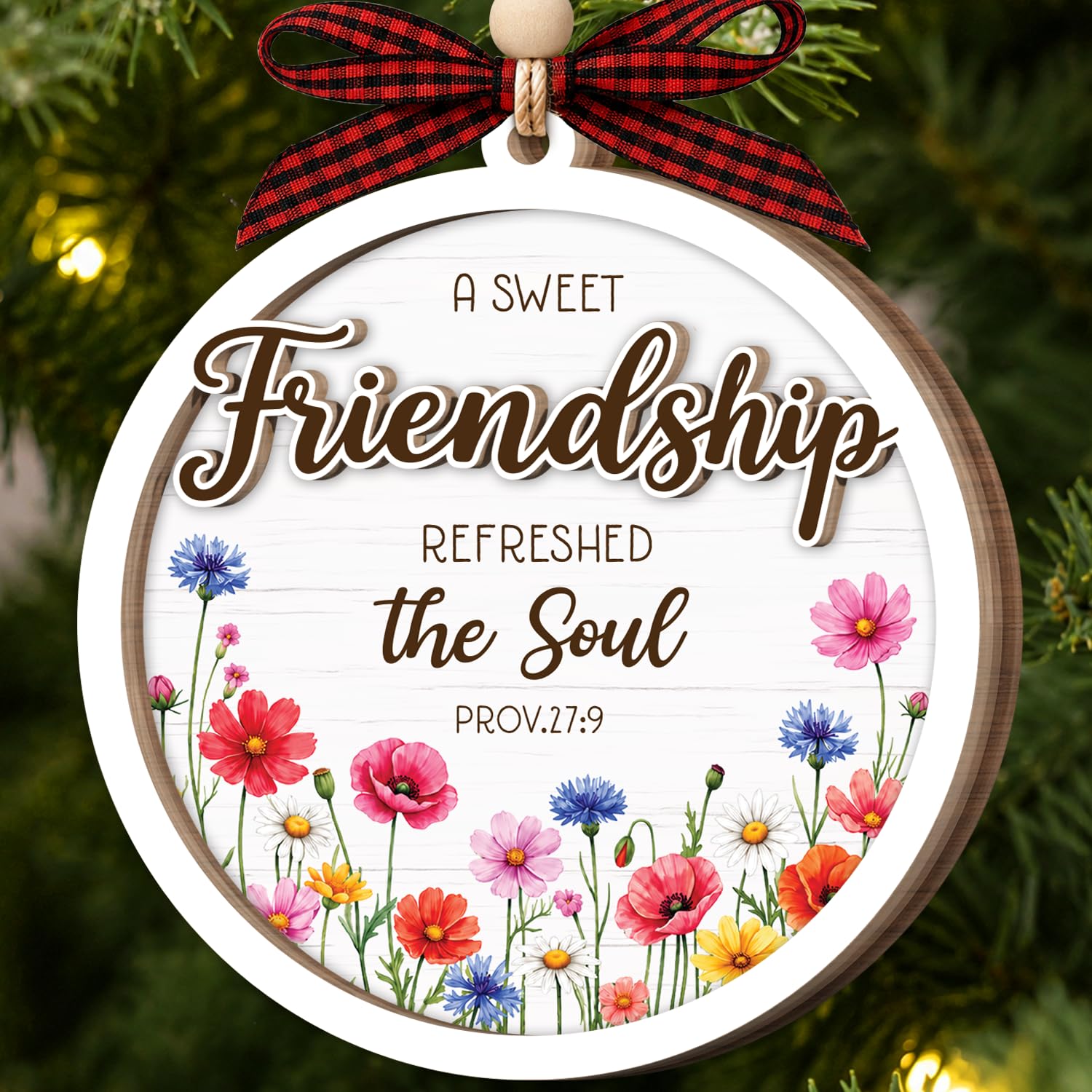 Friendship Christmas Ornaments 2026, for Women, Besite