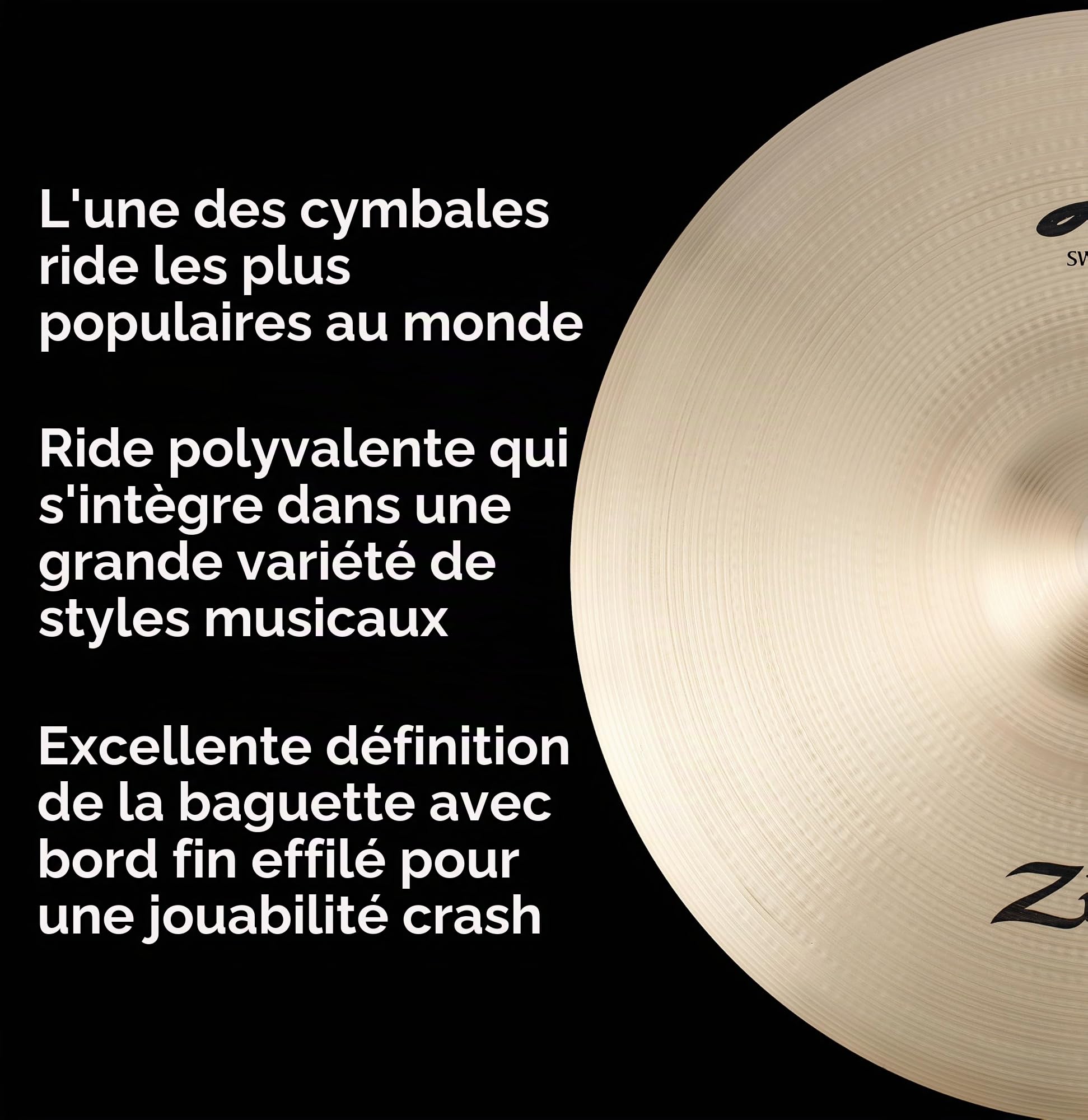 Zildjian A Zildjian Series - 21" Sweet Ride Cymbal