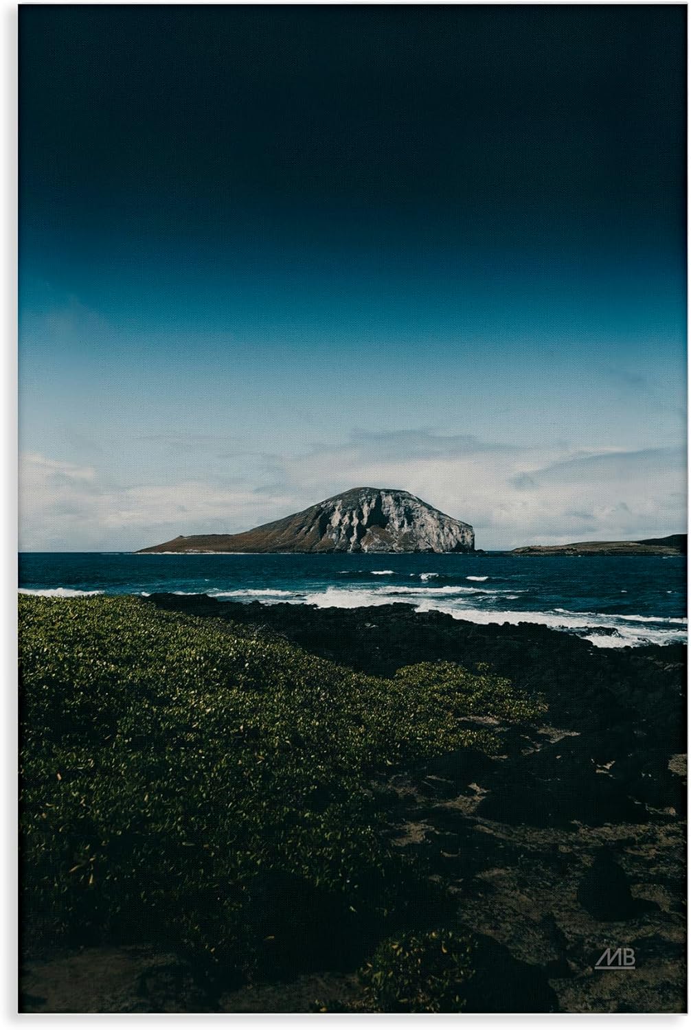 Stupell Industries Hawaiian Rocky Shore Canvas Wall Art Design by Max Blakesberg Studios, 20 x 30