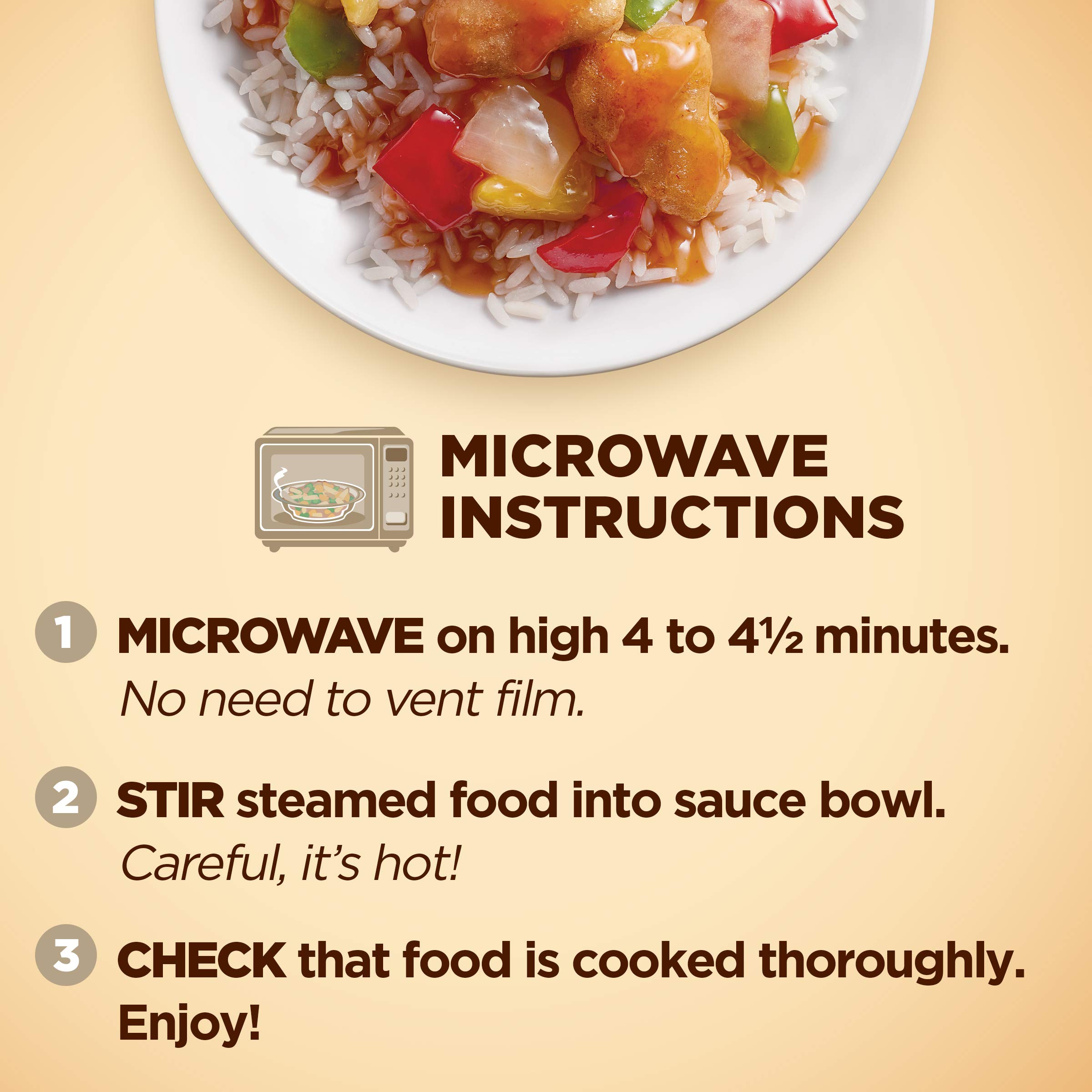 Healthy Choice Caf Steamers Sweet Sour Chicken Frozen Meal 10 oz — view 7