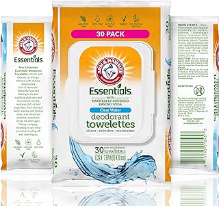 Arm and Hammer Face and Body Wipes for Adults