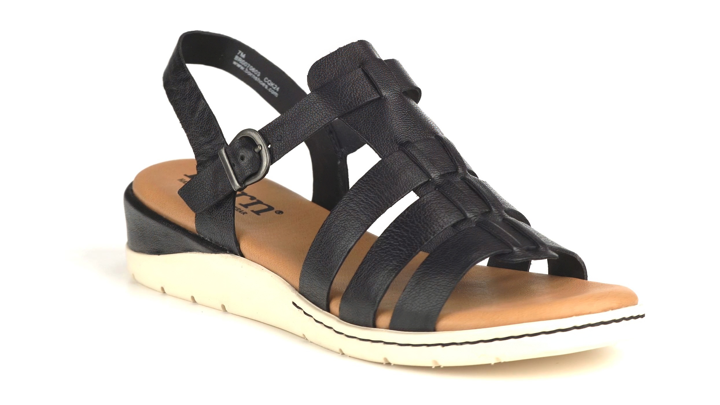 【美品】BRENTA BLACK FLAT SANDAL 37 裏張り済み Bottega Veneta Dot Flat Sandals in Black | FWRD