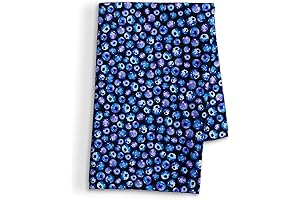 Blueberry Print 100% Cotton Hair Towel