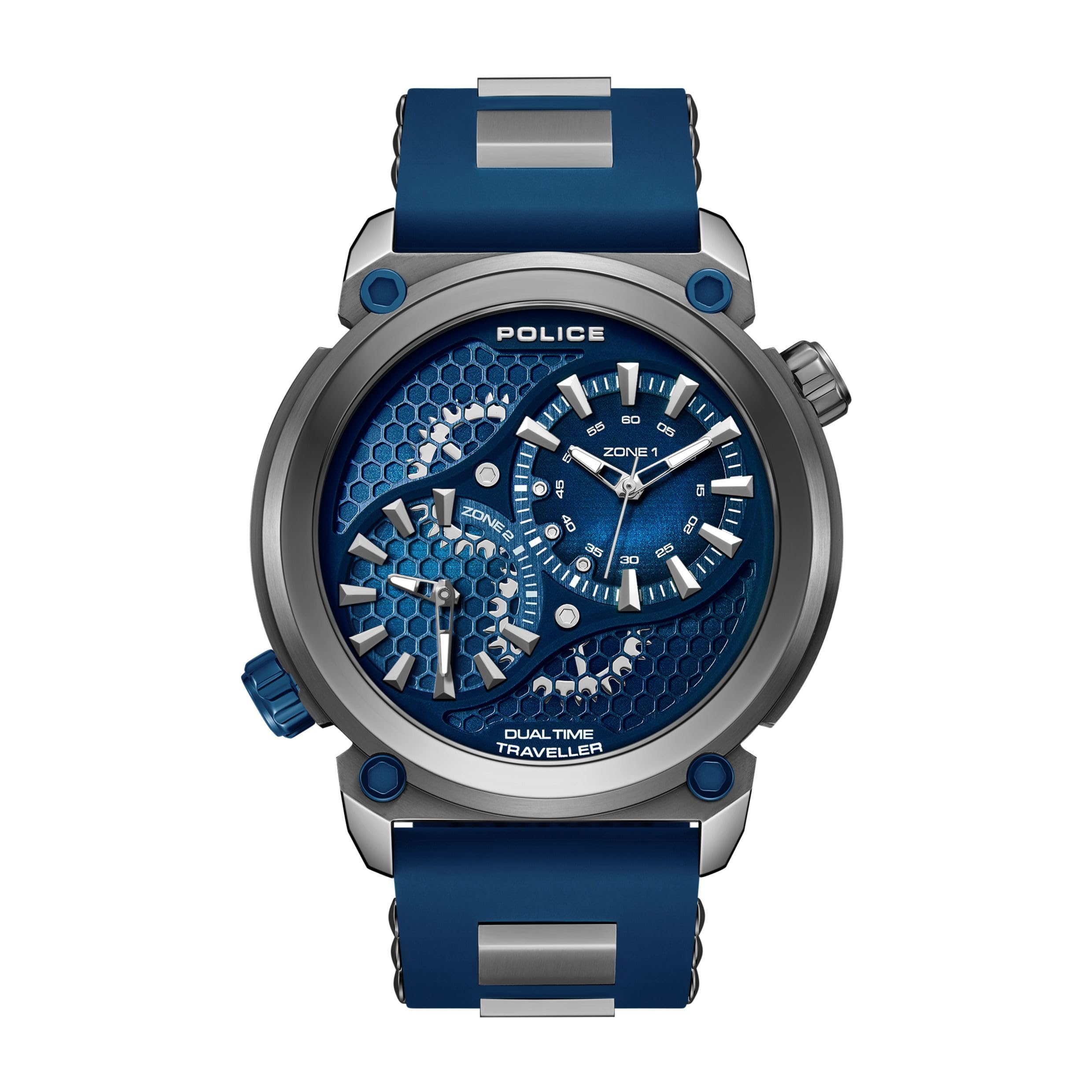 Montre Police Duo-Time Boa boîtier 48 mm acier inoxydable - 6