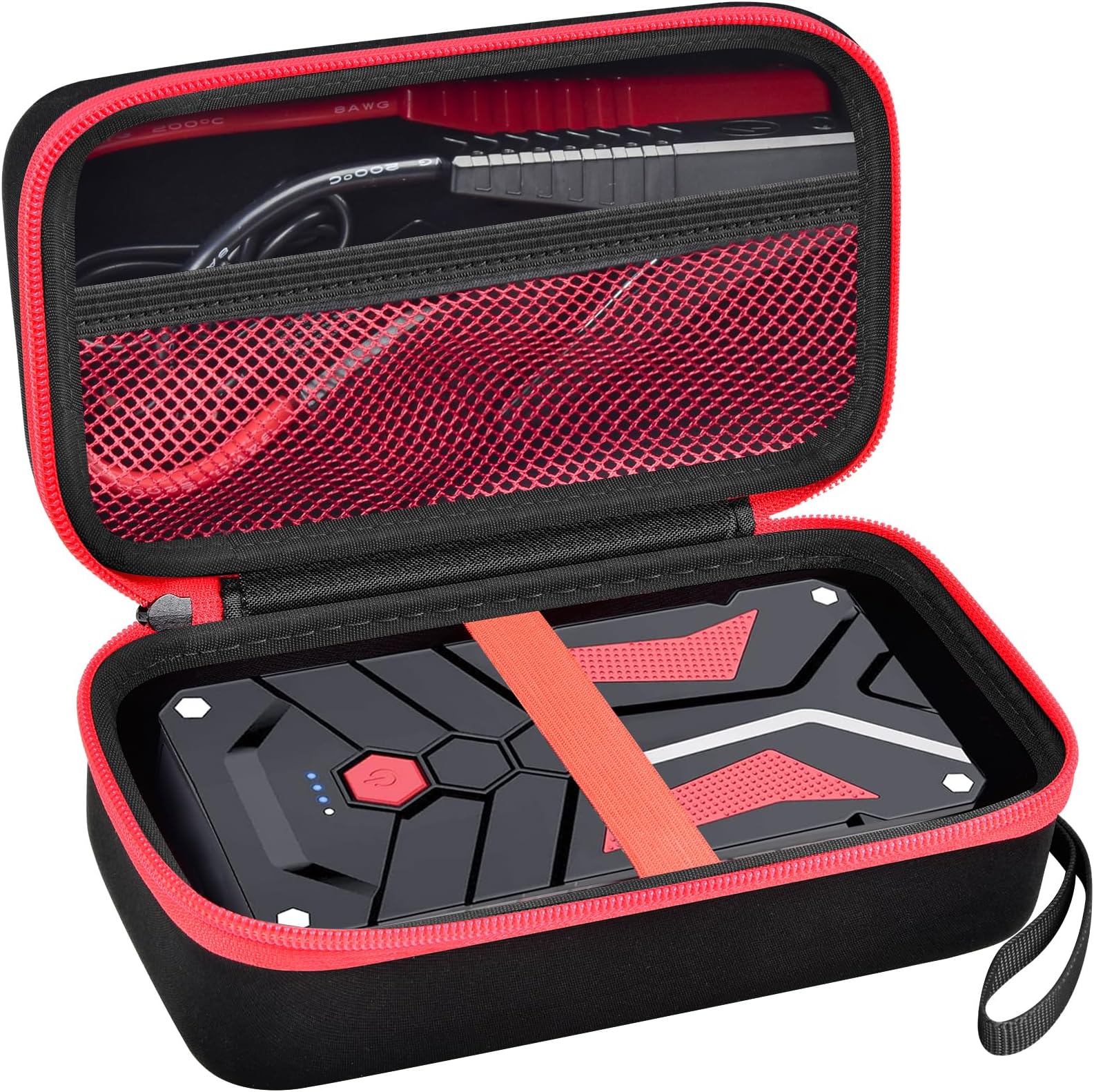 Case Compatible with BIUBLE/for BUTURE/for Povasee/for DBPOWER Car Battery Starter, Car Auto Jump Starters Power Pack Carrying Box, Portable Batteries Jumper Powers Bank Storage (Bag Only)
