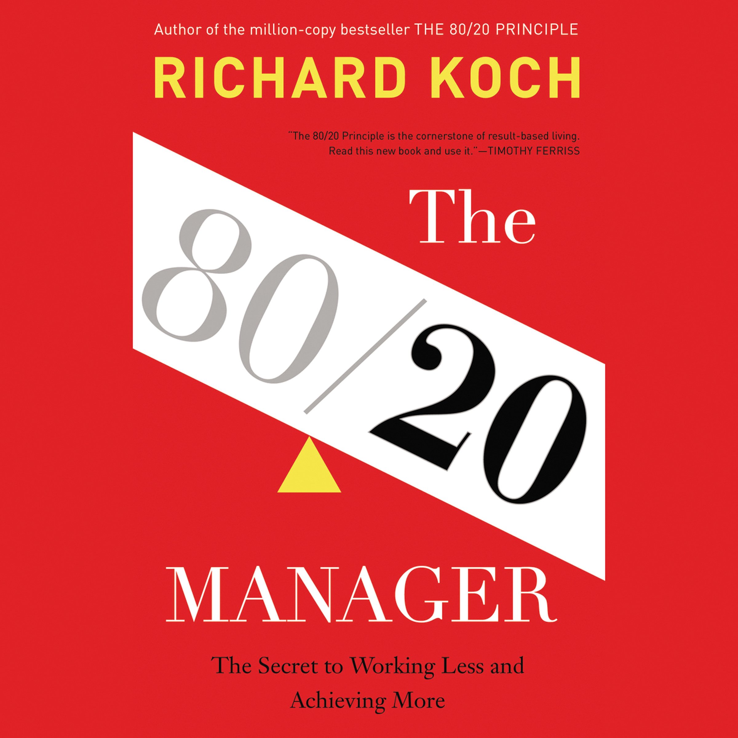 Cover art for The 80/20 Manager