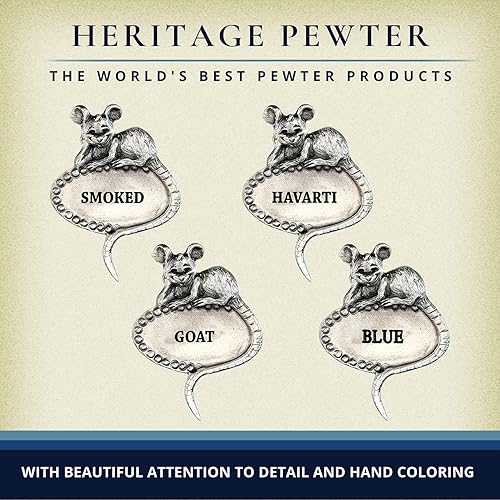 Miniatura 3 de Juego de 12 marcadores de queso, etiquetas de queso para inauguración de la casa, tablas de embutidos, bandejas de cena, bodas, cumpleaños, peltre