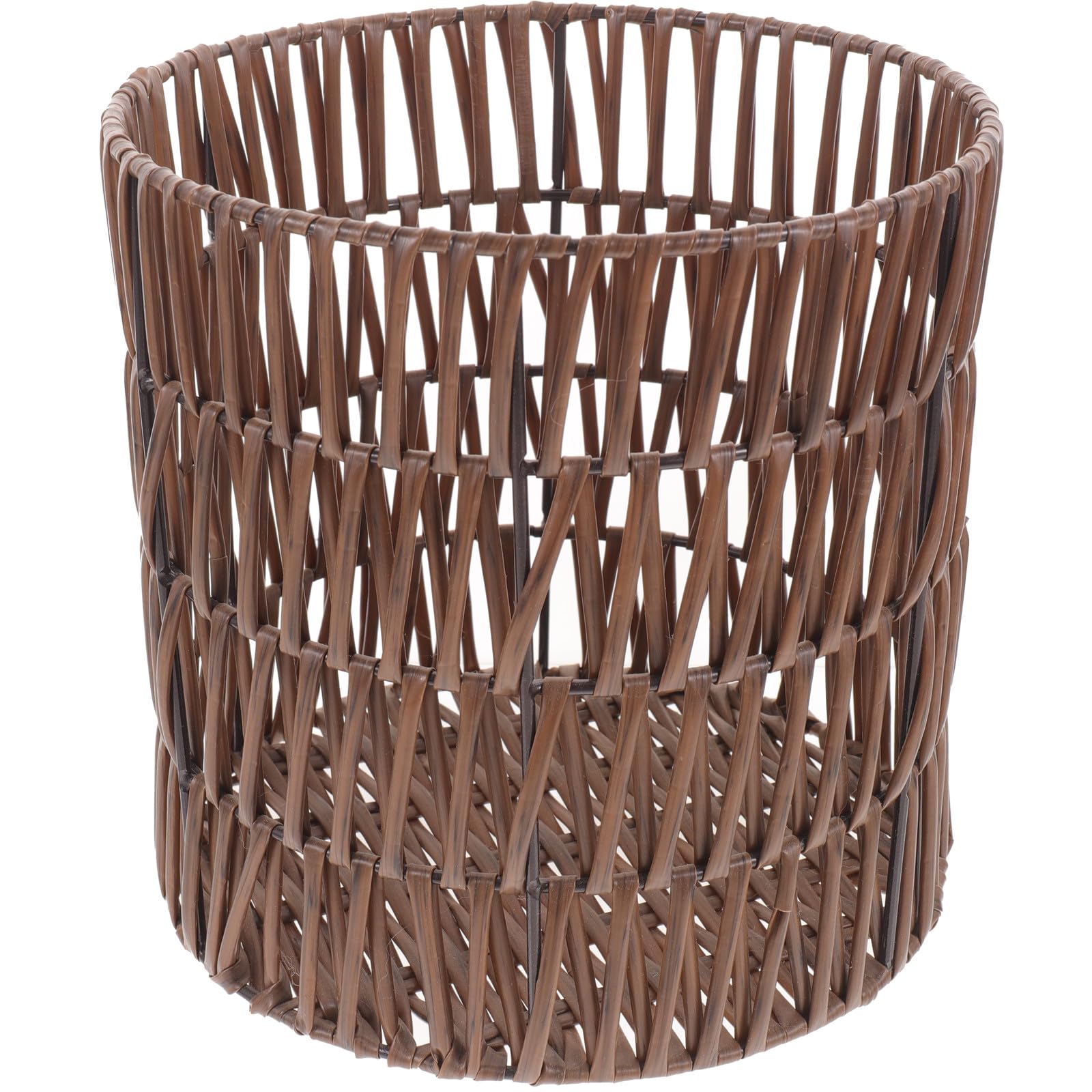 Panier tressé marron pour organiser la chambre d'enfant et le salon