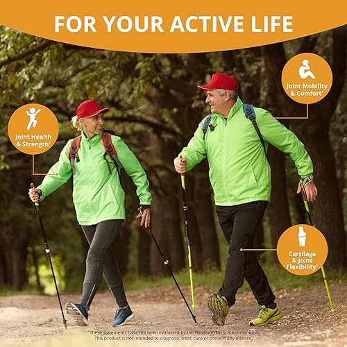 Miniatura 5 de Suplemento de apoyo avanzado Joint Xtra - Fórmula de fuerza articular con glucosamina, condroitina, cúrcuma, MSM y boswellia para la salud de las