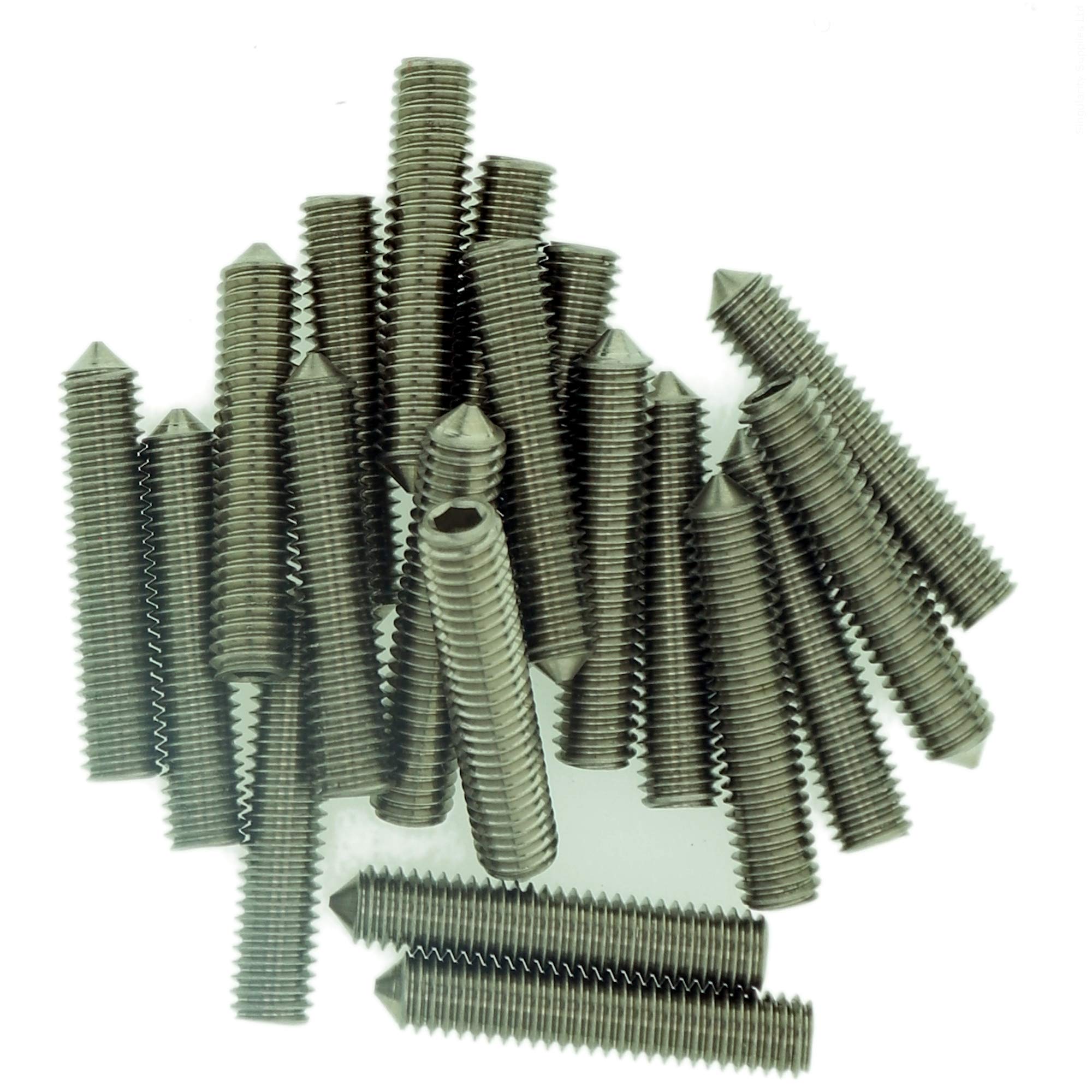 50 Vis M4x3mm à Tête Hexagonale Interne 304 Inox - Lot Uxcell