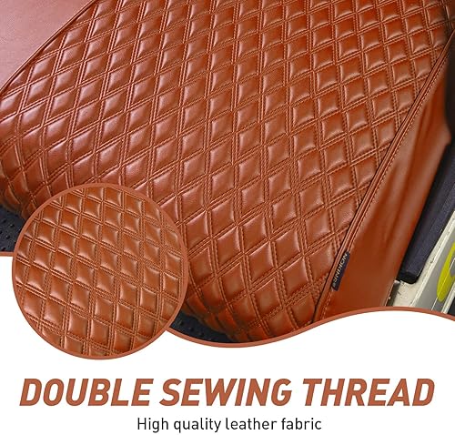 Miniatura 4 de NOKINS Fundas de asiento de carrito de golf para EZGO RXV OEM Cojín de asiento ordinario, respaldo de asiento delantero Funda de asiento EZGO de