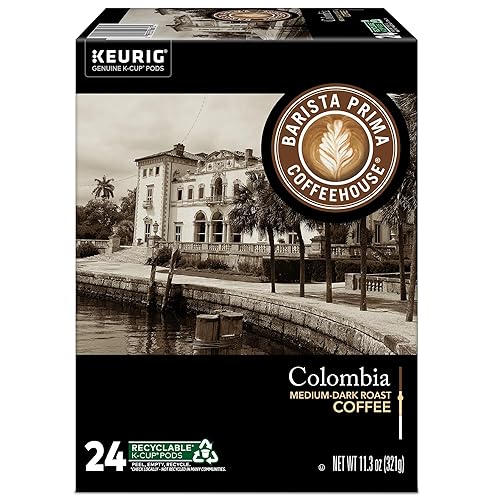 Miniatura 10 de Barista Prima Coffeehouse Colombia Coffee Keurig Cápsulas K-Cup de una sola porción, 96 unidades