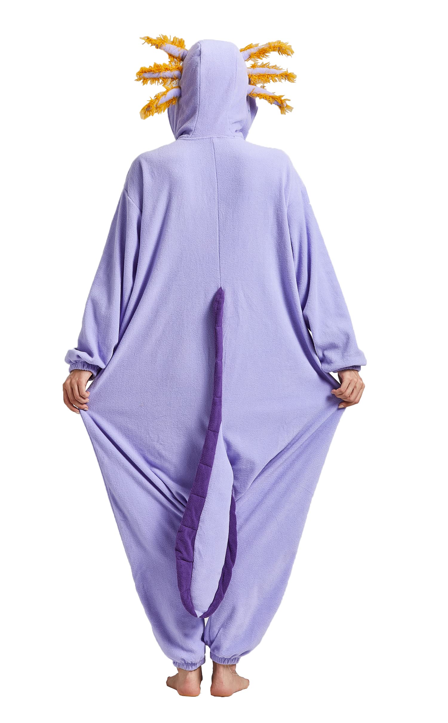 SAMGU Pigiama Animal Adult Unisex Carnevale Axolotl Cosplay Onesie Halloween Costumi Tuta Intero Loungewear Donna