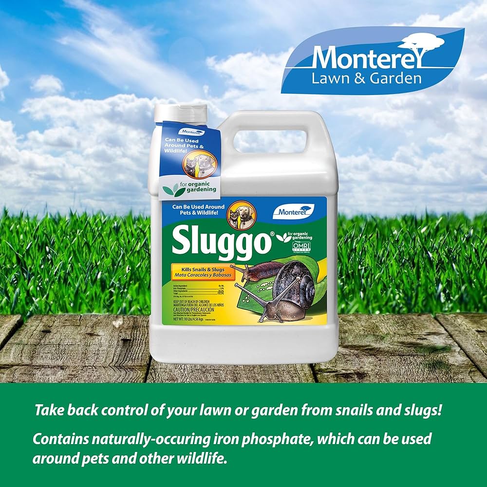 Monterey Sluggo® Slug And Snail Bait, Bottle Gemplers, 58 OFF