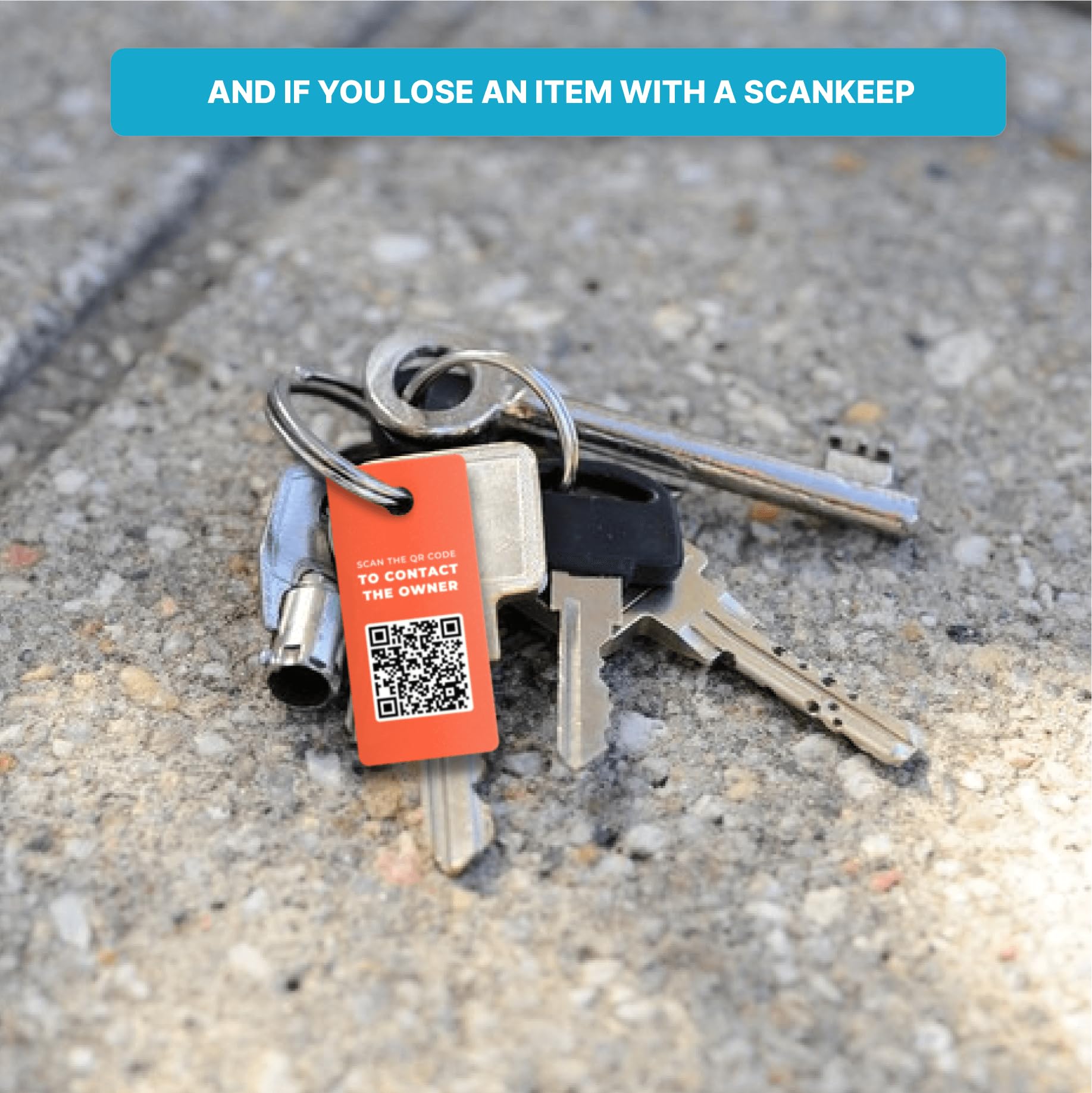 タナゴQRコード PingTag 2 Benzersiz Kayıp ve Bulunan QR Kodu Anahtarlık Etiket