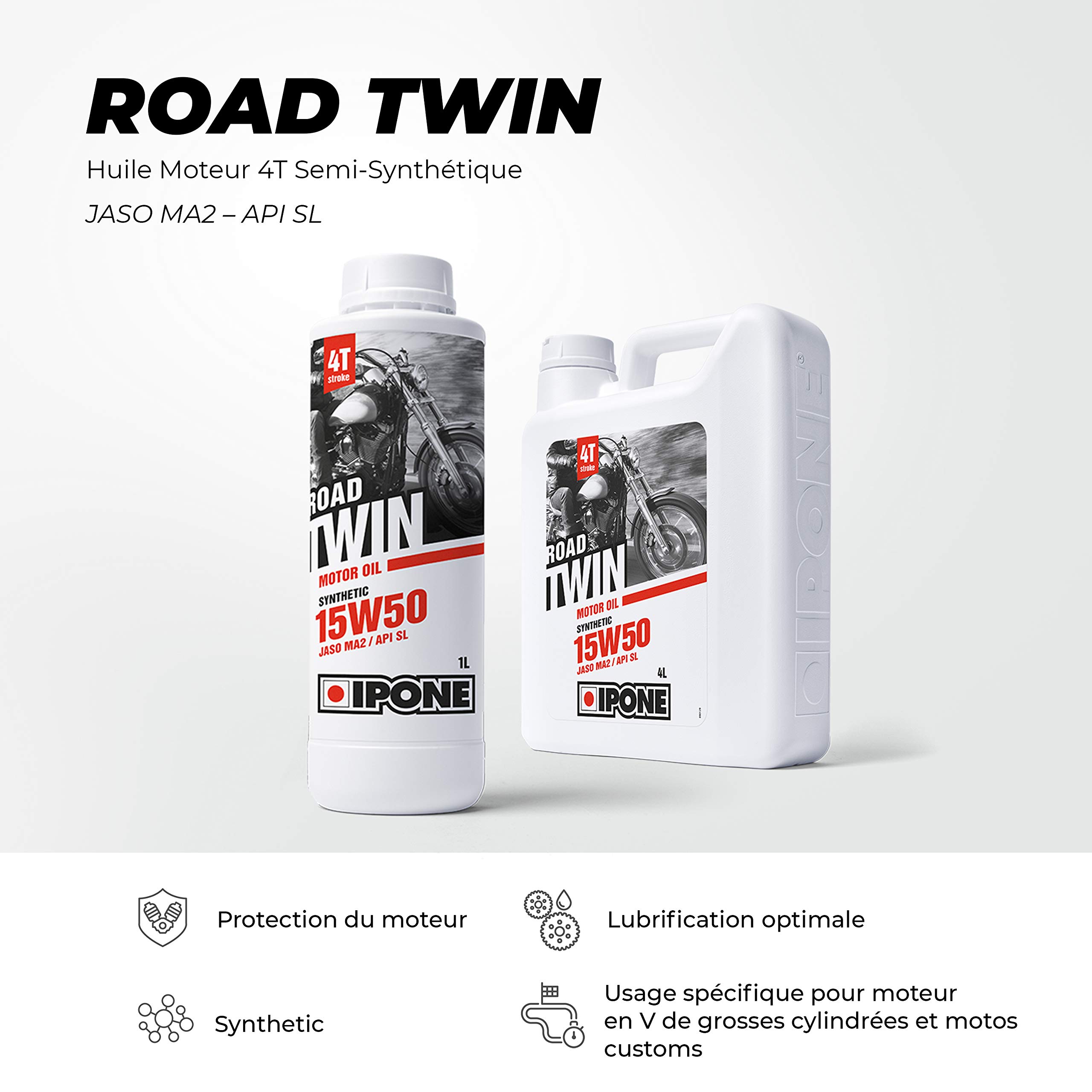 Ipone Road Twin 15W50 (4L) - 800050