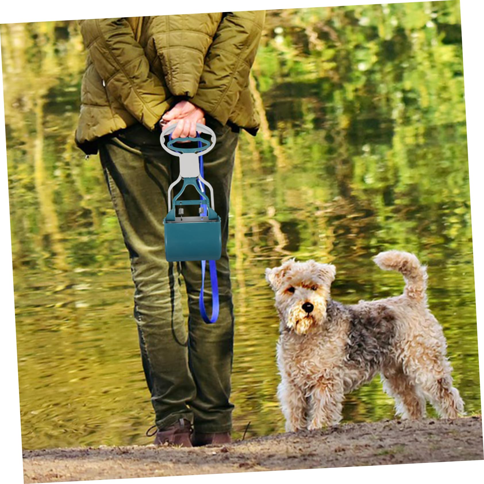 Supvox 5stücke Hunde-kotgreifer Robustem Ergonomischer Griff Platzsparendes Design Für Große Und Kleine Für Spaziergang Gartenreinigung
