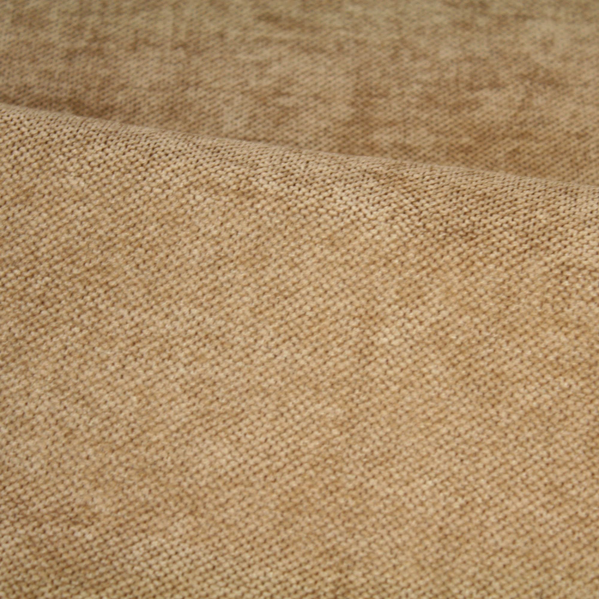 We Love Fabric Warm-Sand Chenille Textured Upholstery Fabric 1.5M Width (, Sample)