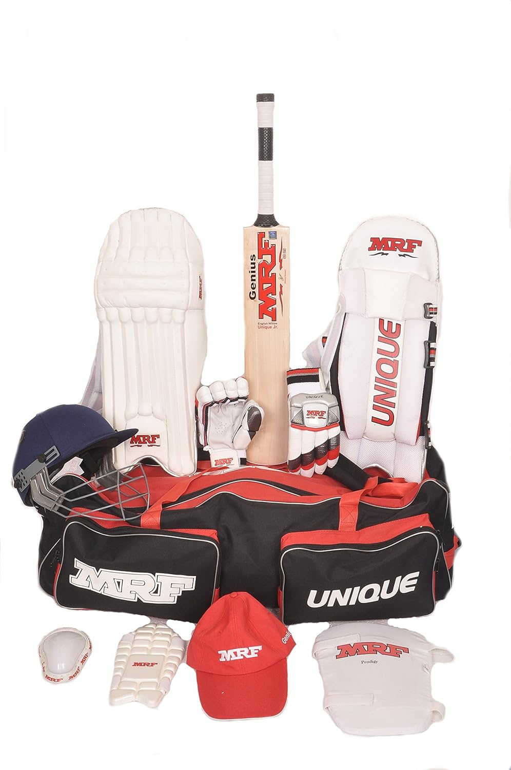 Buy MRF Unique English Willow Cricket Kit, Junior Online at Low Prices