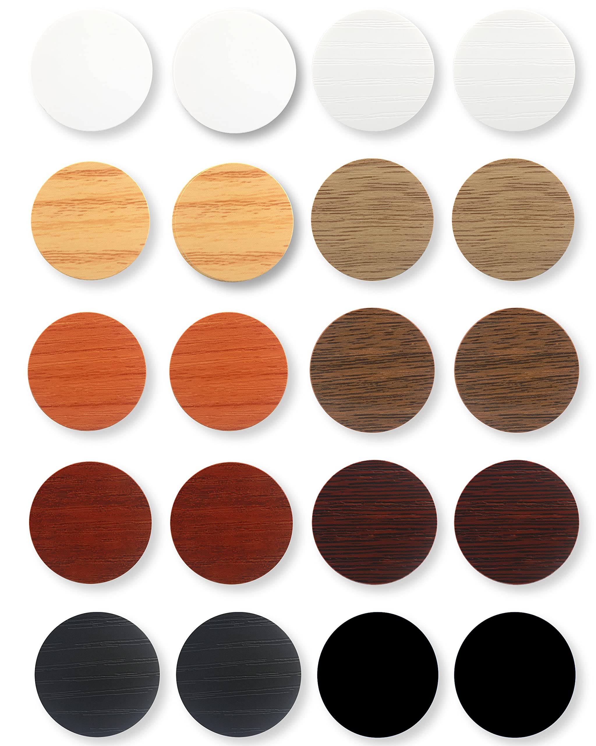 Buy 540 Pieces Screw Hole Covers Stickers, Adhesive PVC Screw Cover