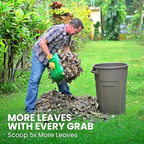 Miniatura 3 de Releaf Recolector de hojas ergonómico, mano gigante para recolección de hojas o remoción de césped.