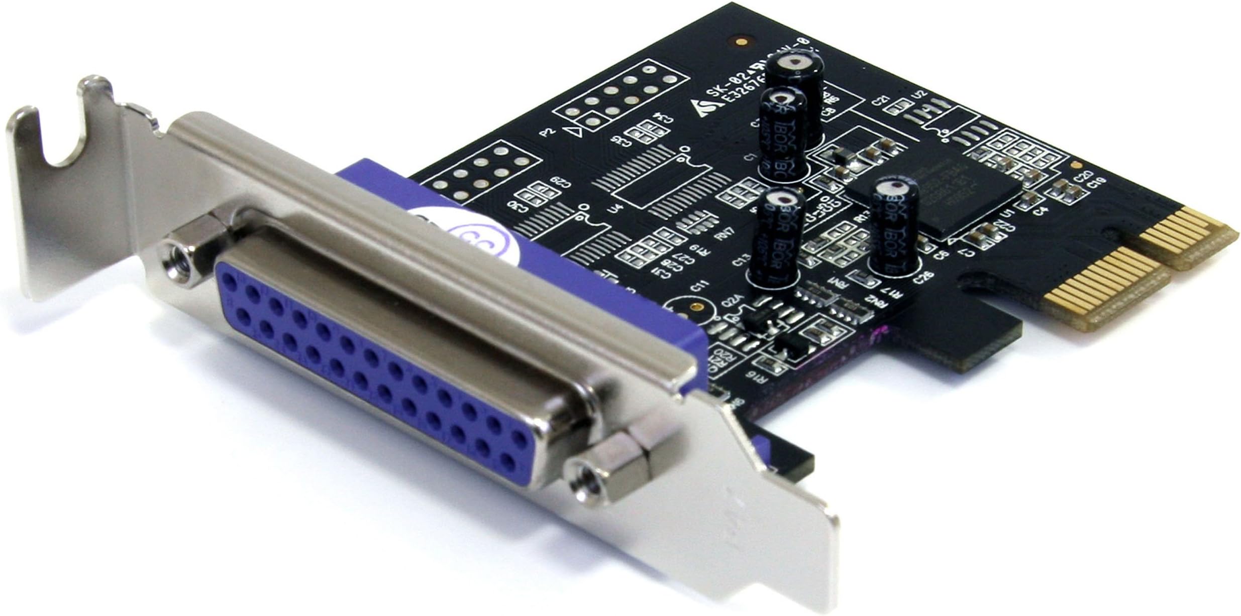 StarTech.com 1 Port PCI Express Low Profile Parallel Adapter Card - SPP/EPP/ECP Parallel Card (PEX1PLP)