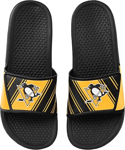 Miniatura 4 de FOCO Sandalias deportivas de la NHL con logotipo de equipo para hombre