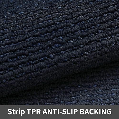 Miniatura 3 de COSY HOMEER Alfombras de cocina de 24 x 35 pulgadas24 x 60 pulgadas, hechas de tira de polipropileno 100% TPR con respaldo de 2 piezas, tapete de