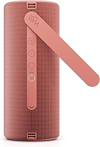 Loewe We. HEAR 2 Coral Red, Bluetooth Speaker, 60 W, Water Resistant, Portable, Rechargeable, 17 Hours Long Battery Runtime, for Outdoor and Indoor Use