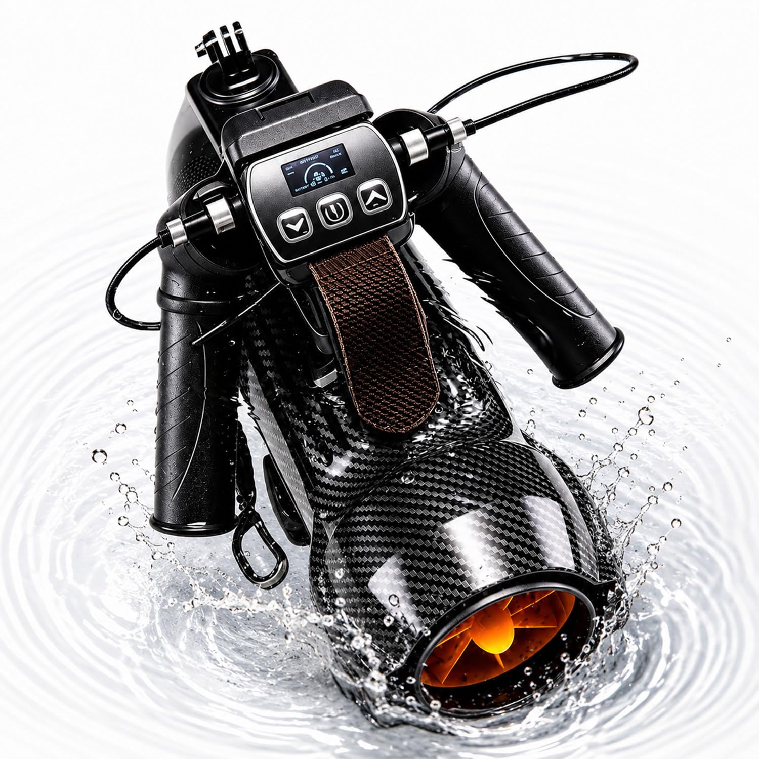 4-in-1 Handheld Diving Motor, 650w Water Scooter, Sea Scooter for Adults