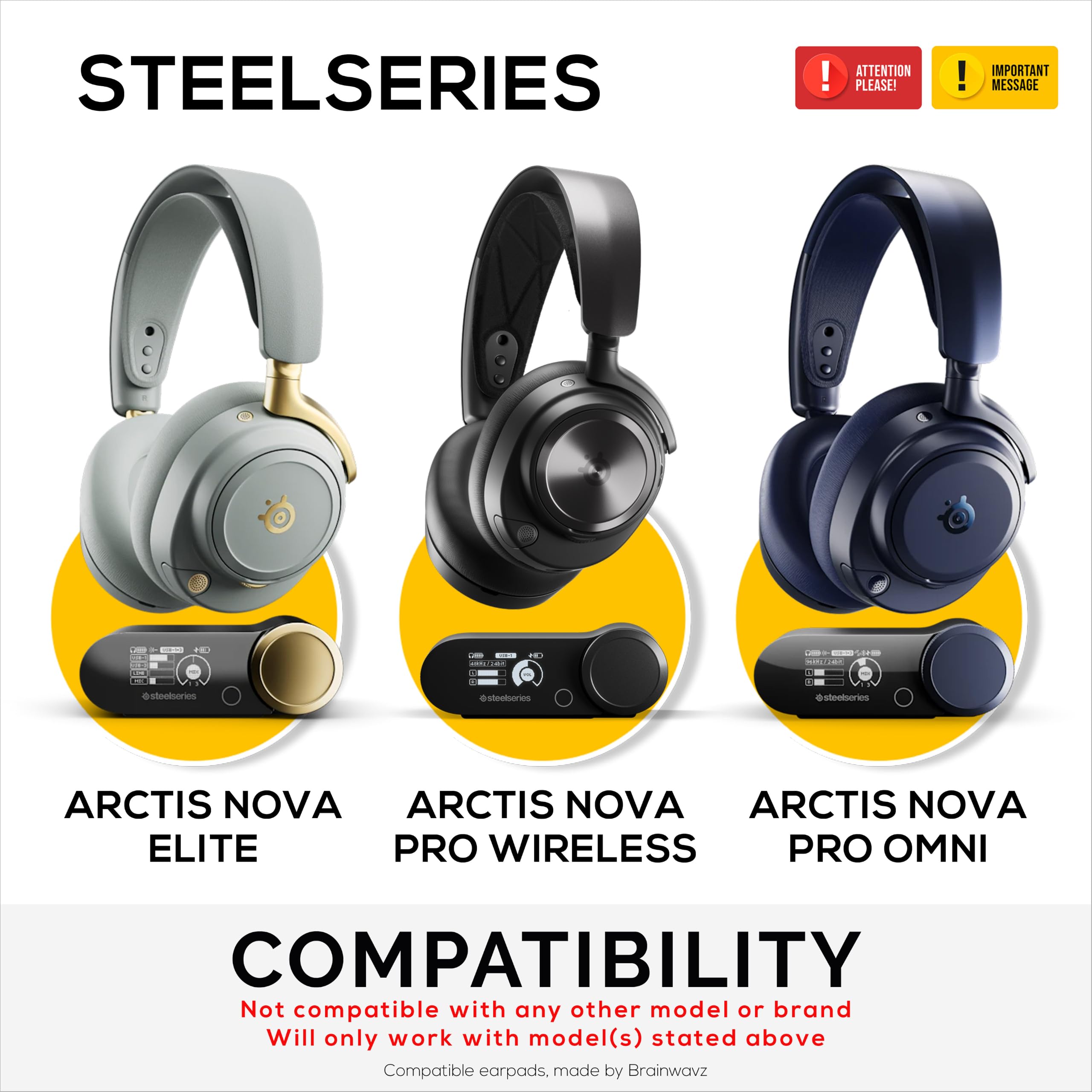 SteelSeries ArctisPro Wireless イヤーパッド2種付 Amazon | Steelseries Arctis Nova Pro ワイヤレスヘッドフォン用
