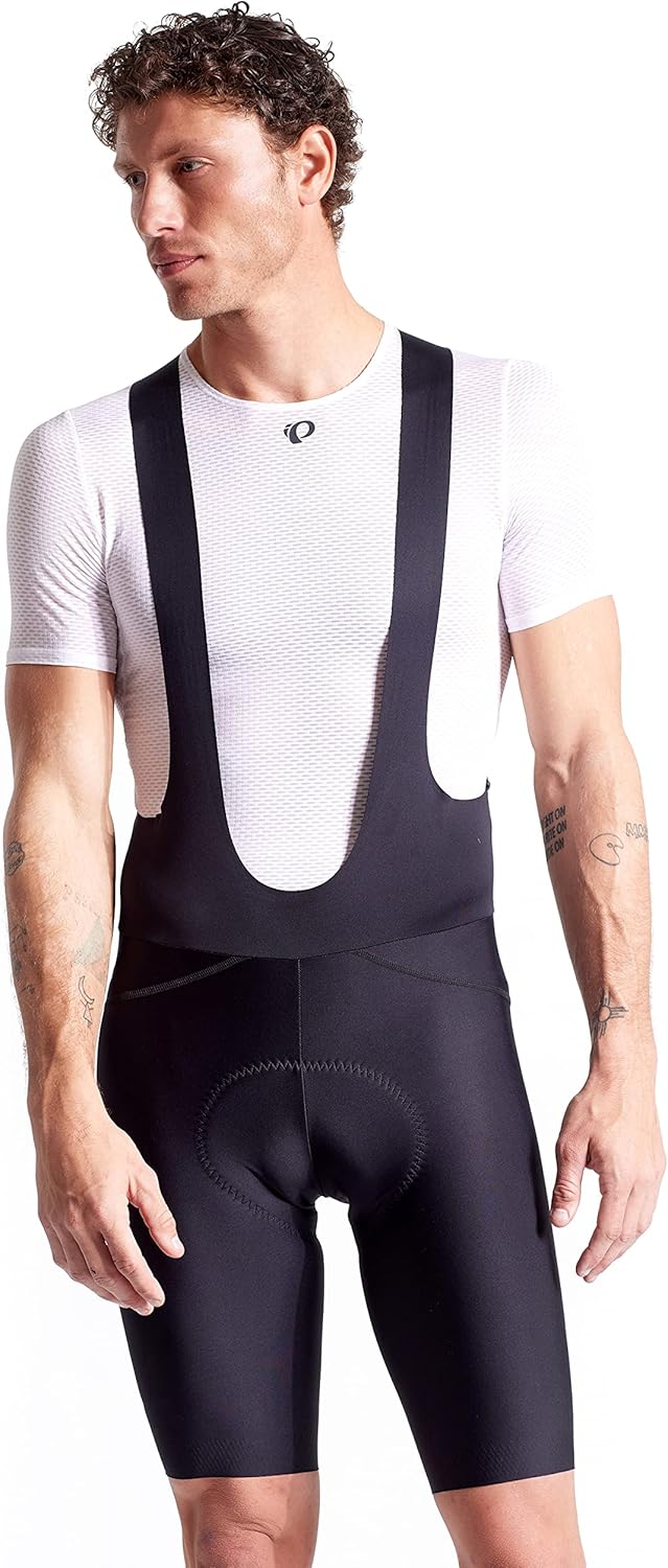 PEARL IZUMI Men's 10.5" Attack Air Bib Shorts, Breathable with Reflective Fabric - Image 2