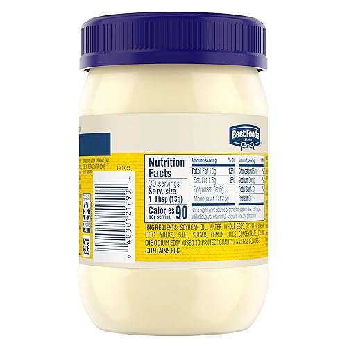 Miniatura 2 de Mayonesa Best Foods baja calorías, de 15 onzas