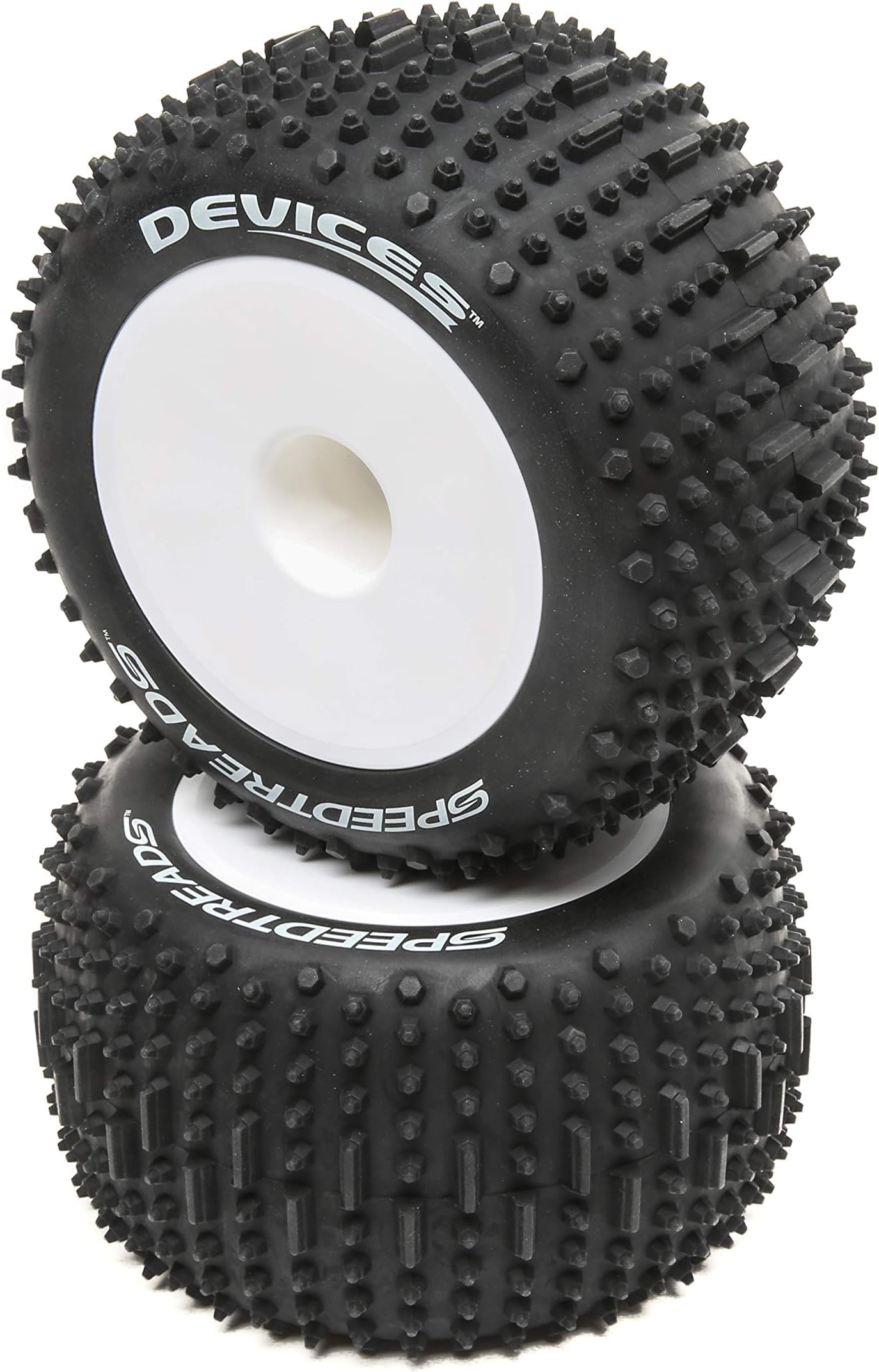 DYN Speedtreads Devices 1/8Th Mt Tires Mntd (2)